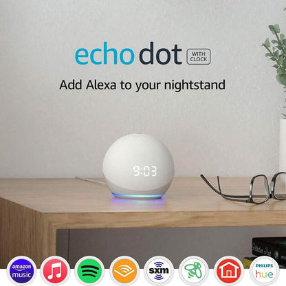 Echo Dot (4th Gen) | Smart Speaker With Clock and Alexa (Refurbished) - A-1 Thread Vault
