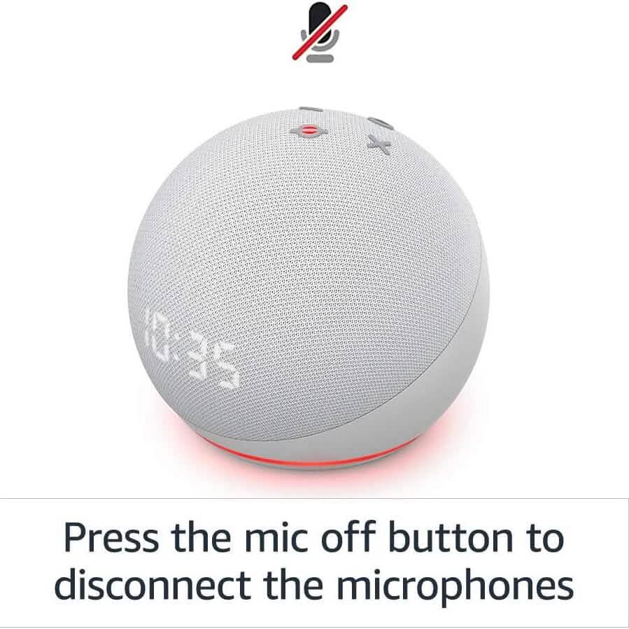 Echo Dot (4th Gen) | Smart Speaker With Clock and Alexa (Refurbished) - A-1 Thread Vault
