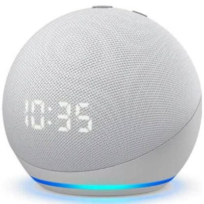 Echo Dot (4th Gen) | Smart Speaker With Clock and Alexa (Refurbished) - A-1 Thread Vault