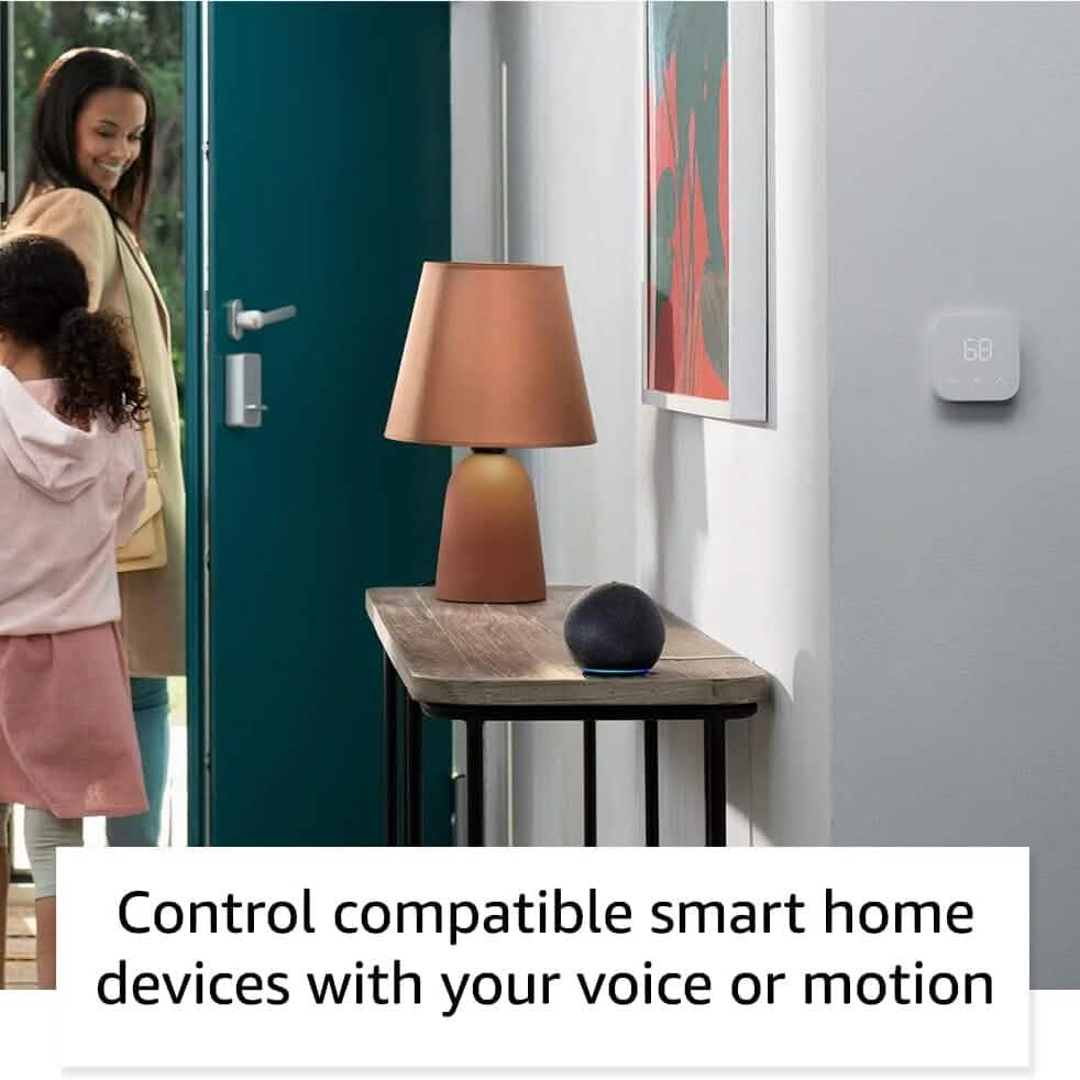 Echo Dot (5th Gen, 2022 Release) With Bigger Vibrant Sound, Helpful Routines and Alexa (Refurbished) - A-1 Thread Vault