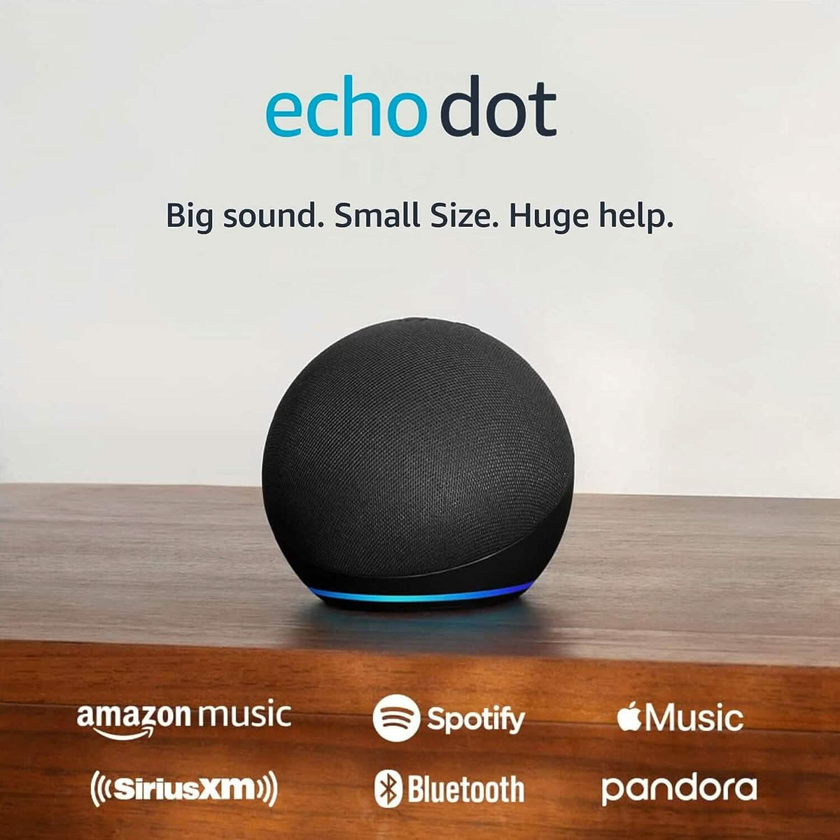 Echo Dot (5th Gen, 2022 Release) With Bigger Vibrant Sound, Helpful Routines and Alexa (Refurbished) - A-1 Thread Vault
