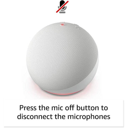 Echo Dot (5th Gen, 2022 Release) With Bigger Vibrant Sound, Helpful Routines and Alexa (Refurbished) - A-1 Thread Vault