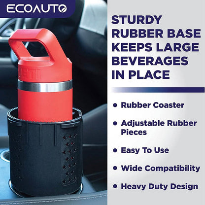 EcoAuto Cup Holder Expander for Car - A-1 Thread Vault