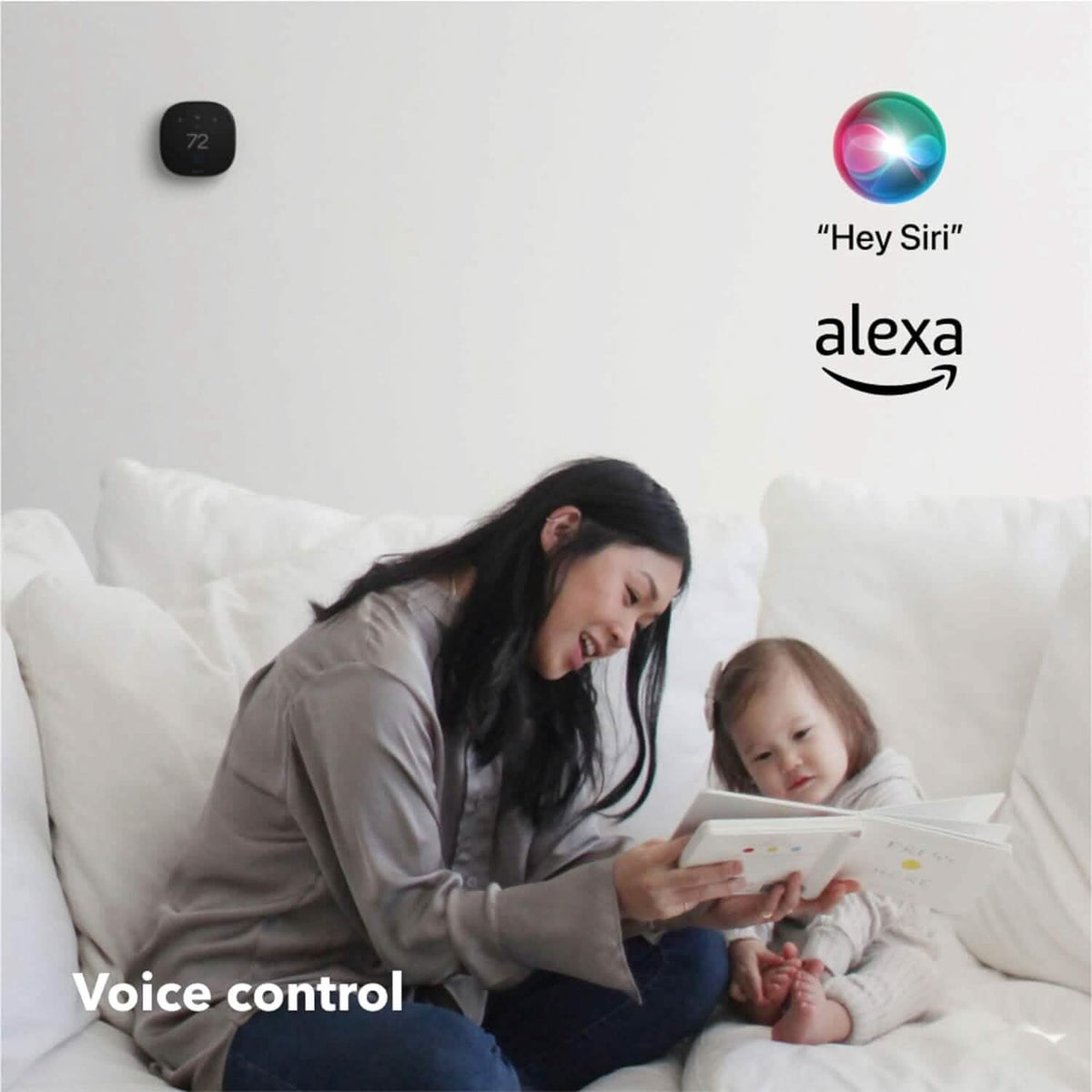 ecobee New Smart Thermostat Premium with Smart Sensor and Air Quality Monitor (Refurbished) - A-1 Thread Vault