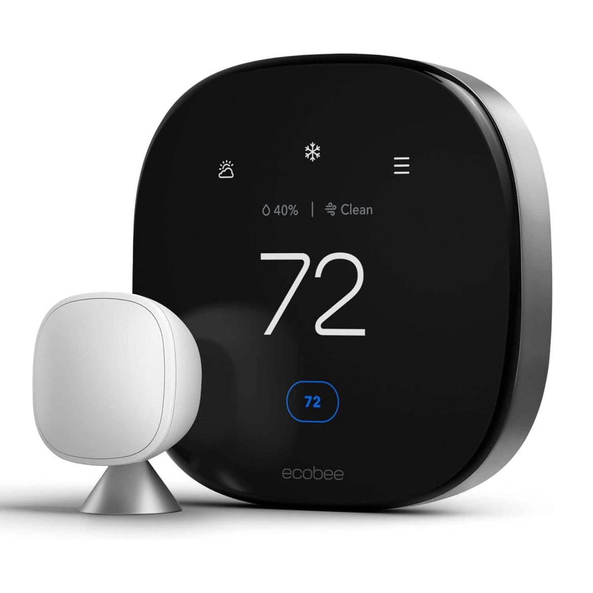ecobee New Smart Thermostat Premium with Smart Sensor and Air Quality Monitor (Refurbished) - A-1 Thread Vault