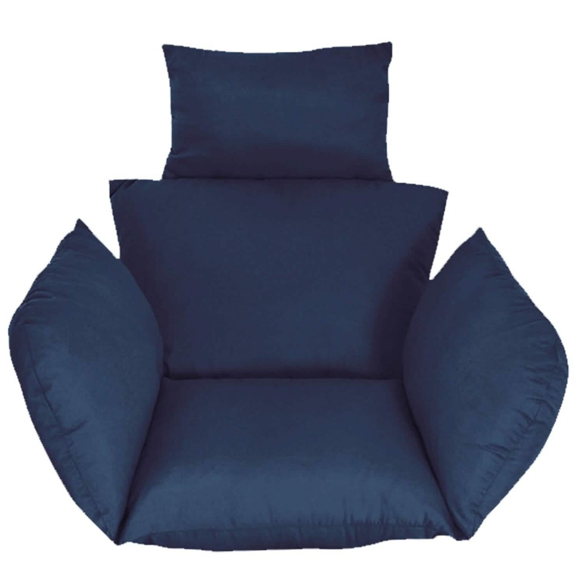 Egg Chair Hanging Basket Seat Cushion with Headrest - A-1 Thread Vault