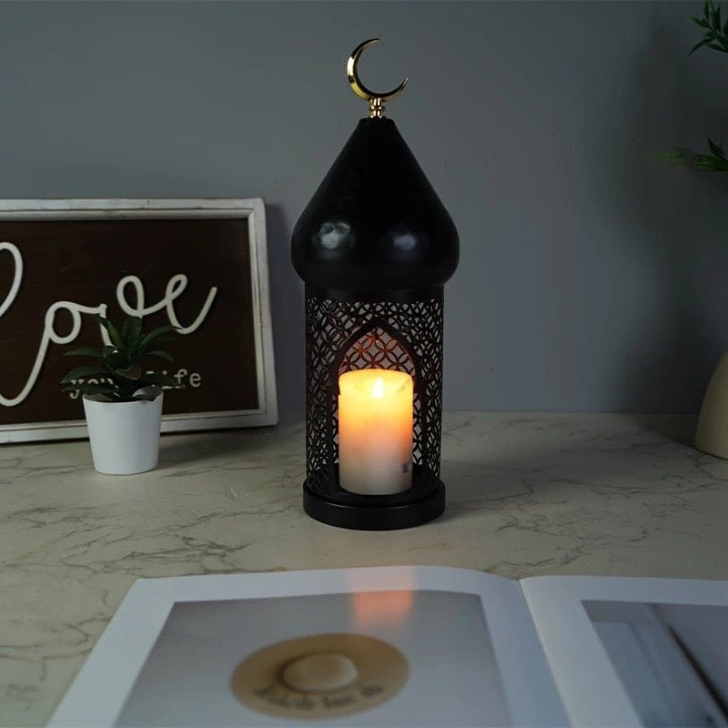 Eid Festive Ramadan Candle Lantern (MAC383) - A-1 Thread Vault