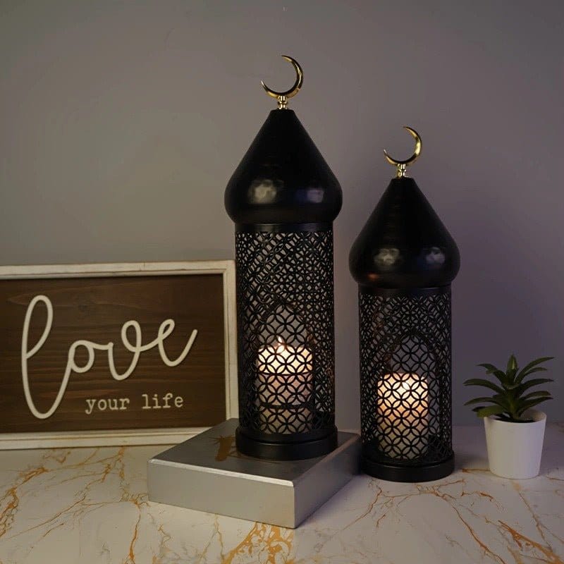 Eid Festive Ramadan Candle Lantern (MAC383) - A-1 Thread Vault