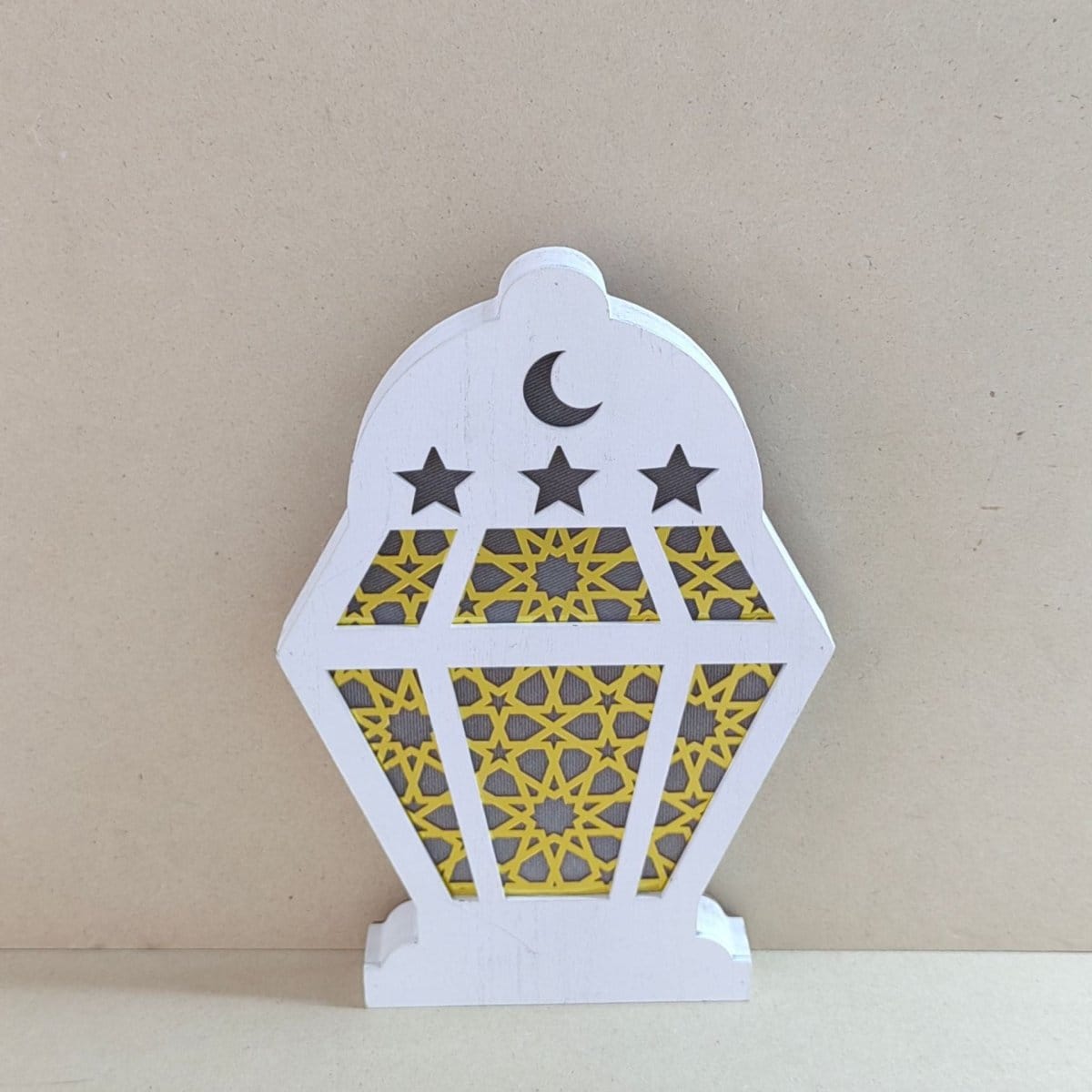 Eid Wooden LED Decorative Desktop Ornaments (MAC395) - A-1 Thread Vault