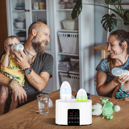 Electric Baby Milk Bottle Warmer Fit with 4 Heating Modes Adjustable Temperature Display Screen - A-1 Thread Vault