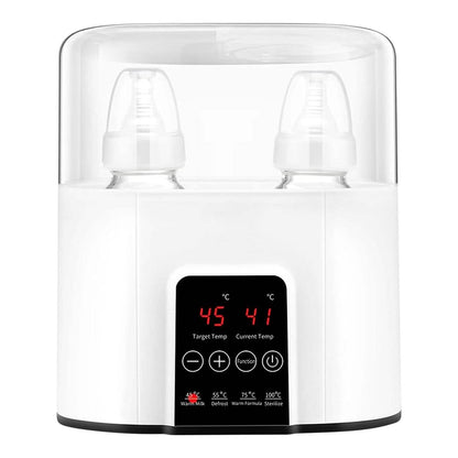 Electric Baby Milk Bottle Warmer Fit with 4 Heating Modes Adjustable Temperature Display Screen - A-1 Thread Vault