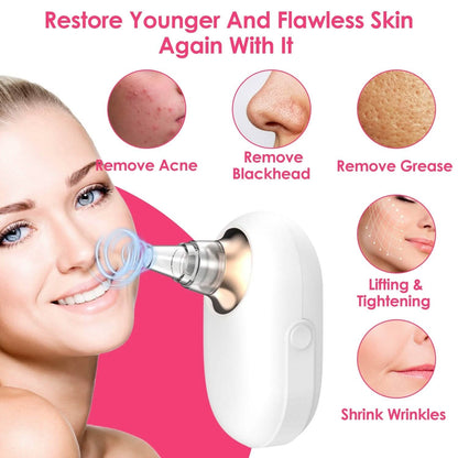 Electric Blackhead Comedone Extractor Tool Facial Pore Cleaner - A-1 Thread Vault