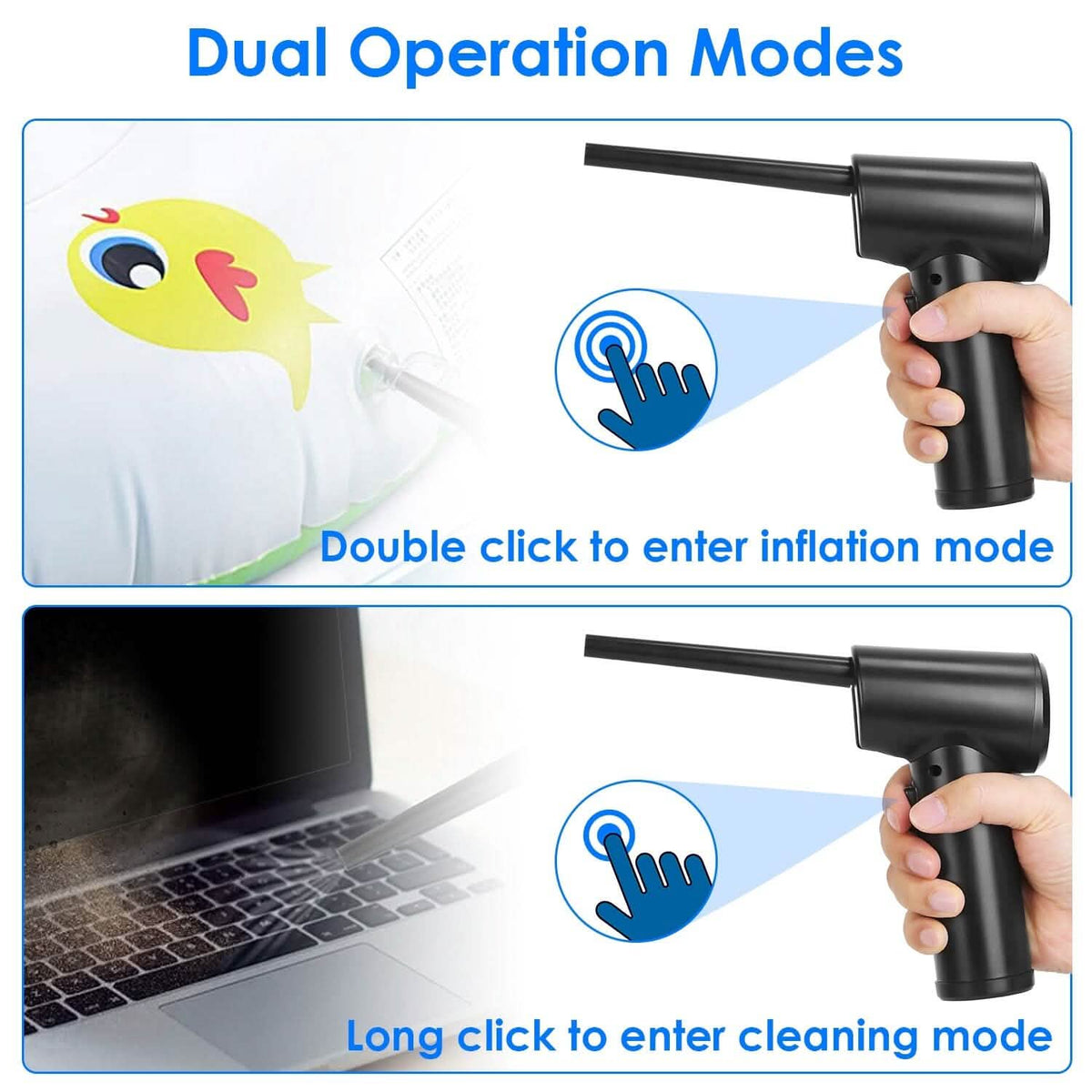 Electric Cordless Air Duster Blower for Computer Keyboard - A-1 Thread Vault
