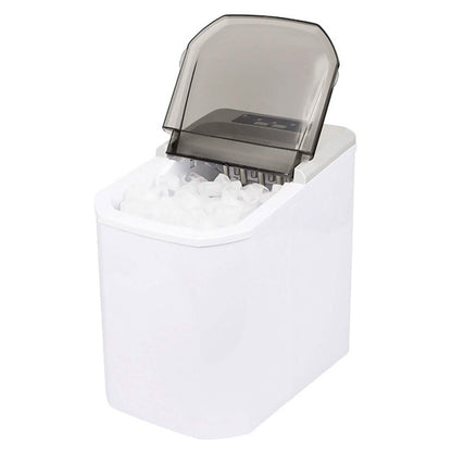 Electric Countertop Ice Make with Ice Scoop Basket Self Cleaning - A-1 Thread Vault