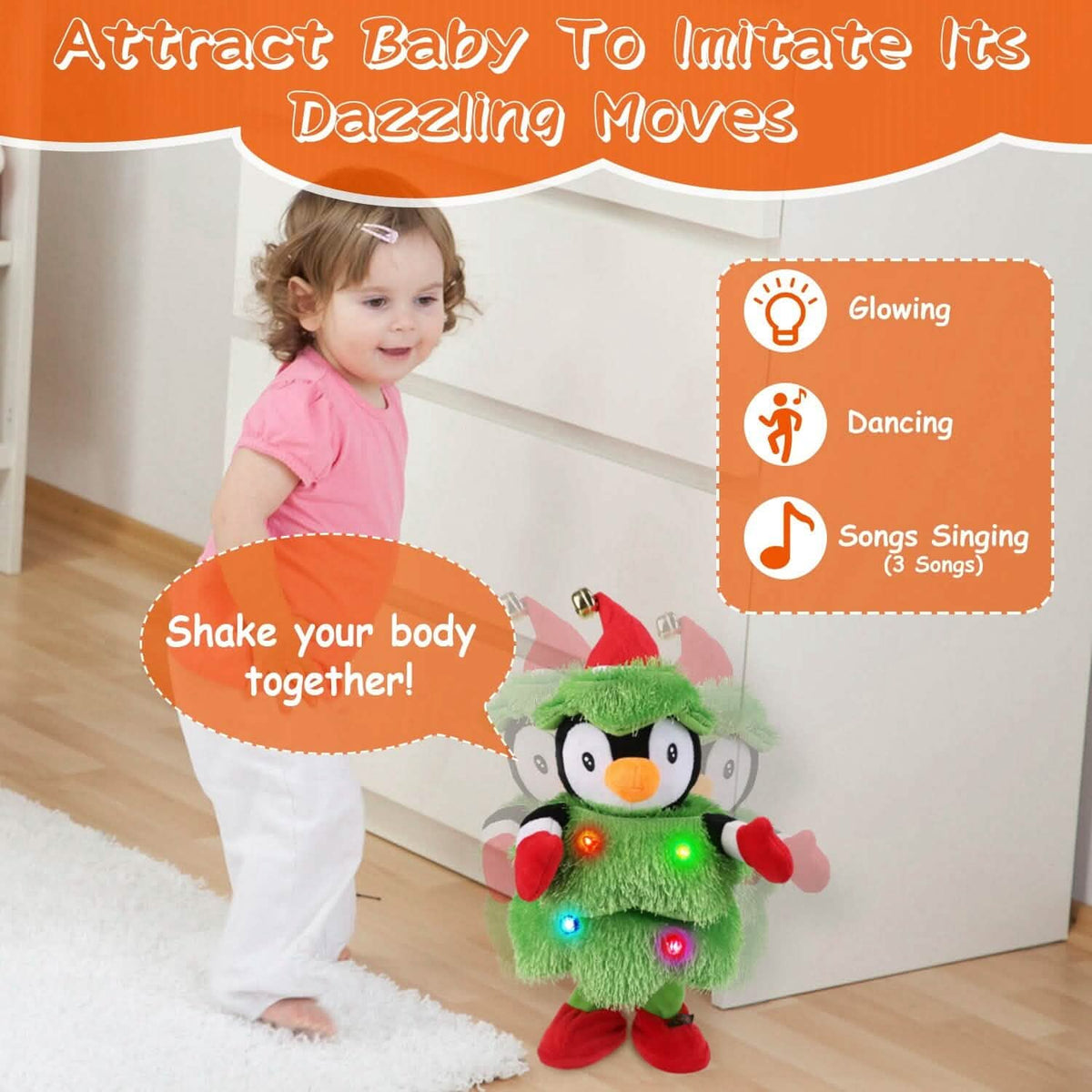 Electric Dancing Singing Plush Toy - A-1 Thread Vault