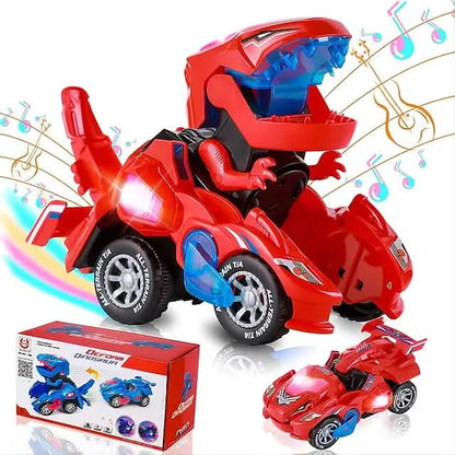 Electric Dinosaur Non Remote Control Morphing Vehicle Toy - A-1 Thread Vault