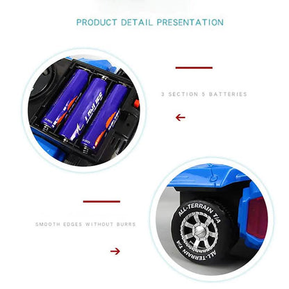 Electric Dinosaur Non Remote Control Morphing Vehicle Toy - A-1 Thread Vault