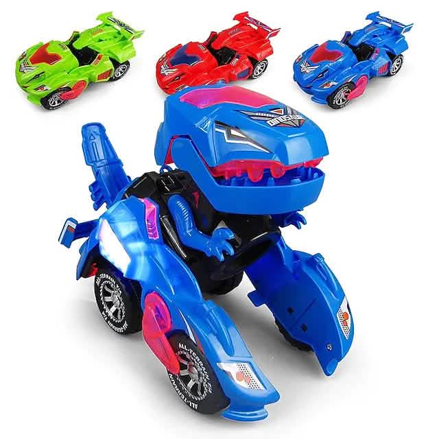 Electric Dinosaur Non Remote Control Morphing Vehicle Toy - A-1 Thread Vault