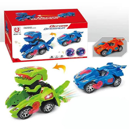 Electric Dinosaur Non Remote Control Morphing Vehicle Toy - A-1 Thread Vault