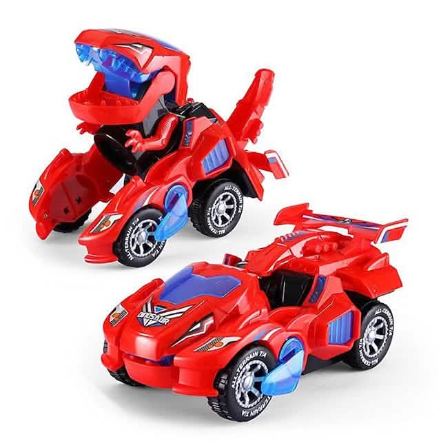 Electric Dinosaur Non Remote Control Morphing Vehicle Toy - A-1 Thread Vault