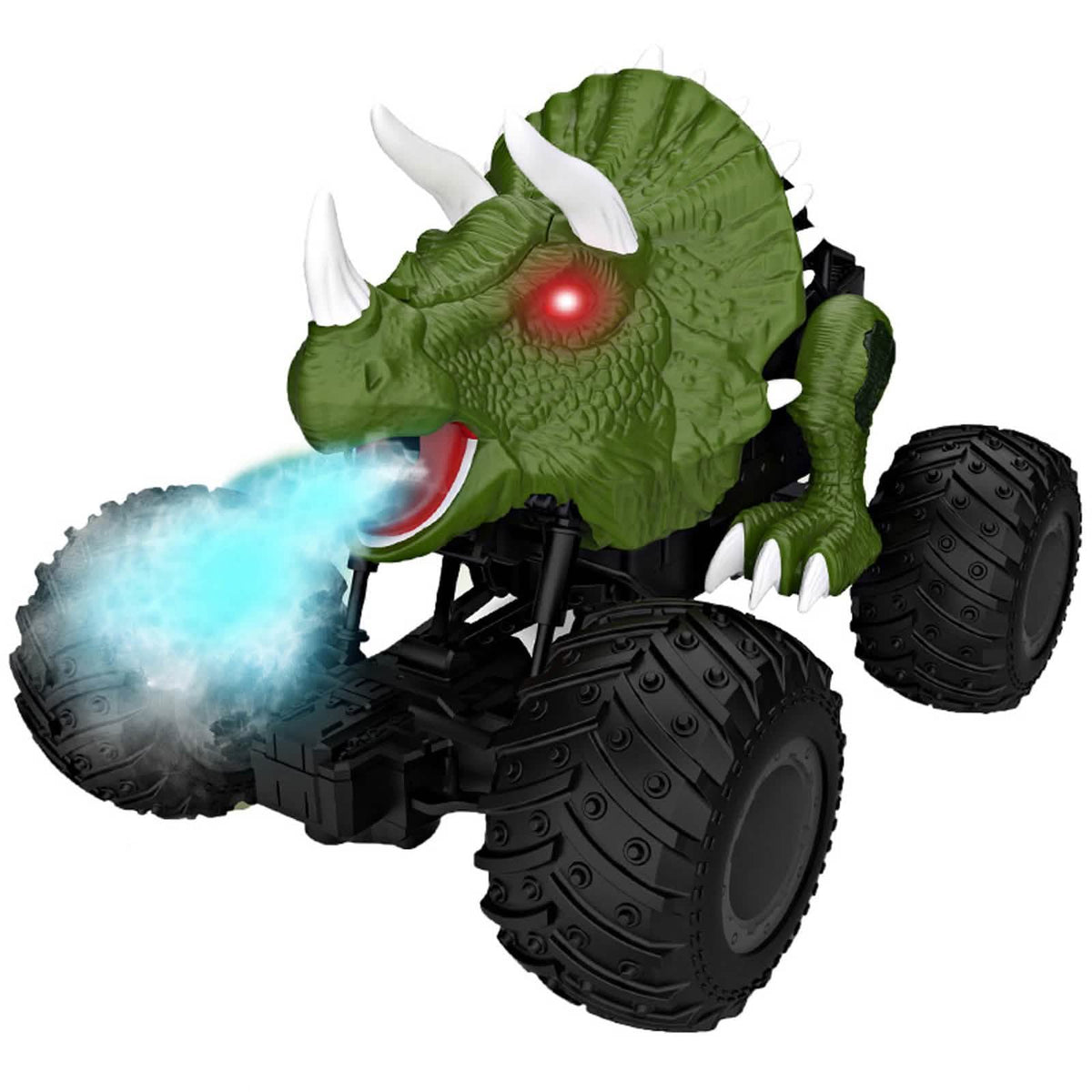 Electric Dinosaur Remote Control Spray Stunt Car - A-1 Thread Vault