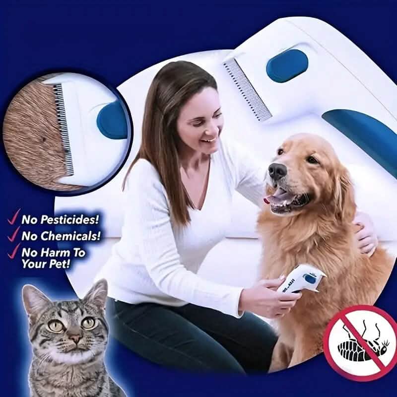 Electric Flea Comb for Cats and Dogs - A-1 Thread Vault