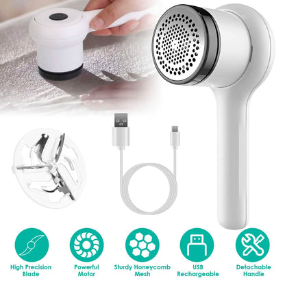 Electric Fuzz Pilling Trimmer Sweater Shaver with Detachable Handle - A-1 Thread Vault