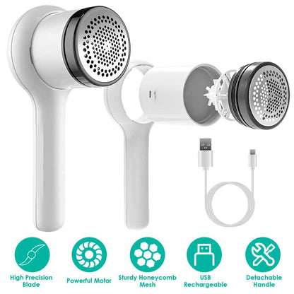 Electric Fuzz Pilling Trimmer Sweater Shaver with Detachable Handle - A-1 Thread Vault