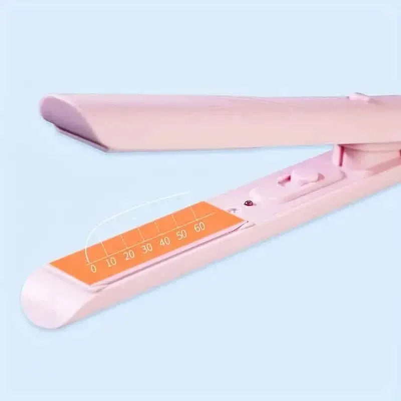 Electric Hair Straightener and Curler with Ceramic Plates - A-1 Thread Vault