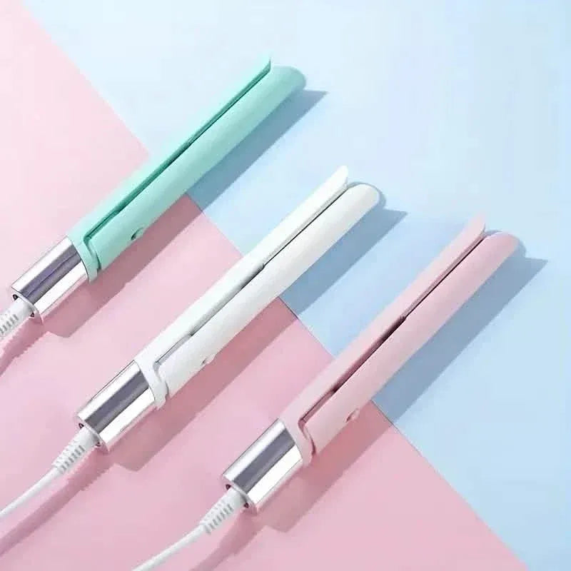 Electric Hair Straightener and Curler with Ceramic Plates - A-1 Thread Vault