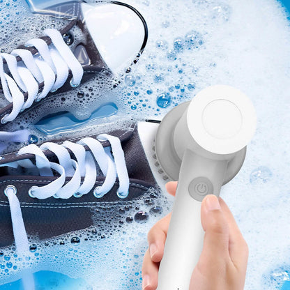 Electric Handheld Spin Scrubber Cordless Cleaning Brush with 2 Rotating Speeds - A-1 Thread Vault