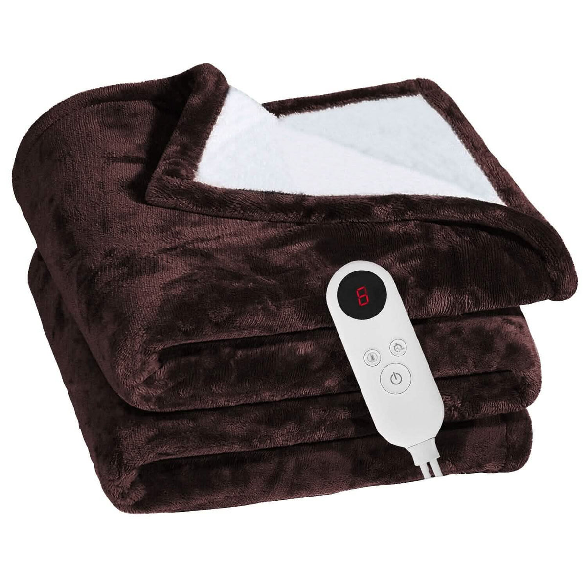Electric Heated Flannel Throw Blanket - A-1 Thread Vault