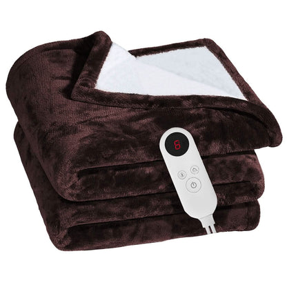 Electric Heated Flannel Throw Blanket - A-1 Thread Vault