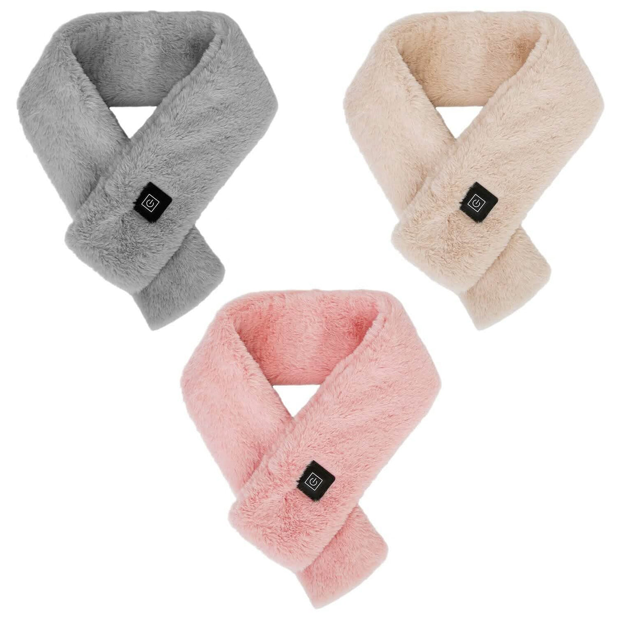 Electric Heated Scarf USB Heating Neck Shawl Soft Warm Scarves with 3 Heating Modes - A-1 Thread Vault
