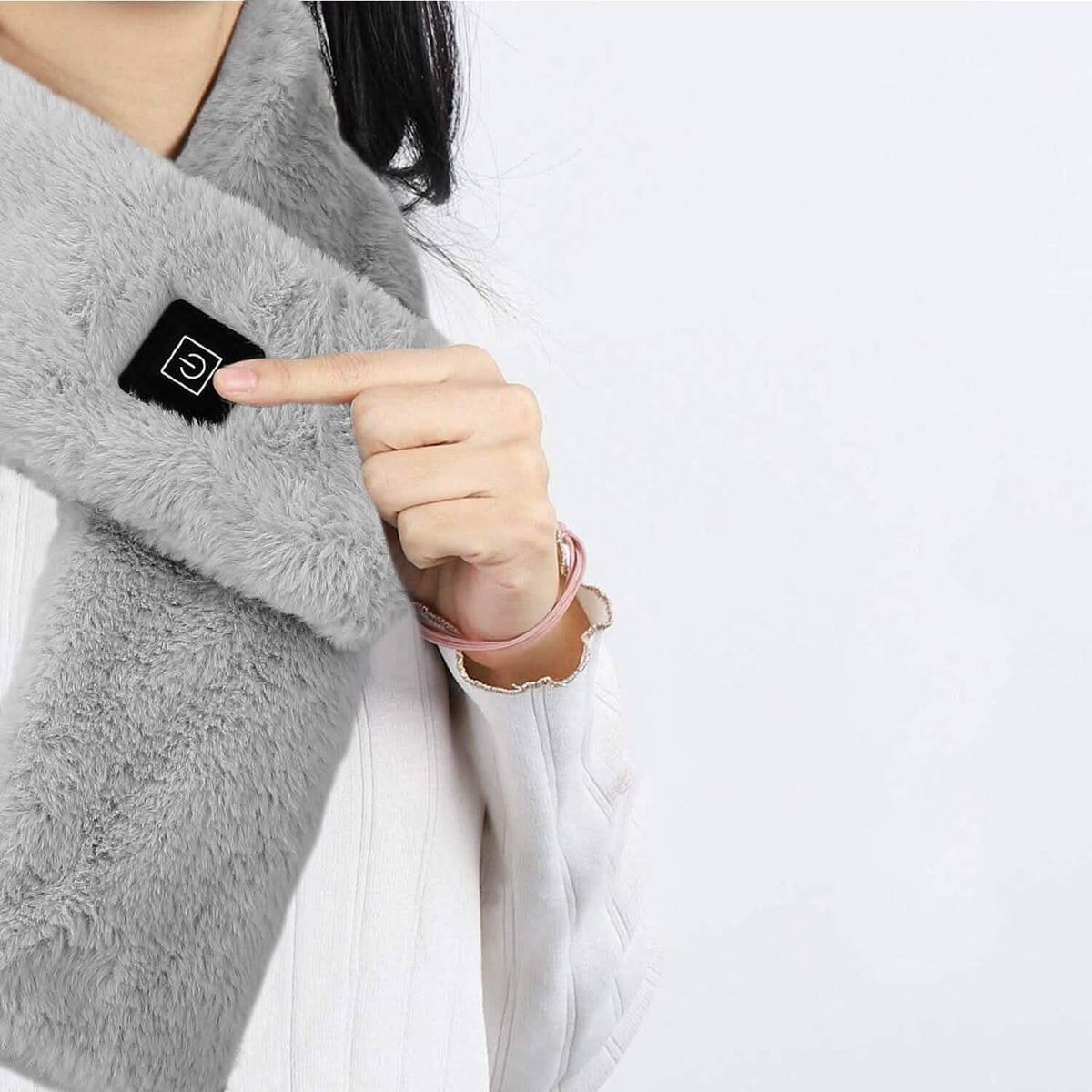 Electric Heated Scarf USB Heating Neck Shawl Soft Warm Scarves with 3 Heating Modes - A-1 Thread Vault