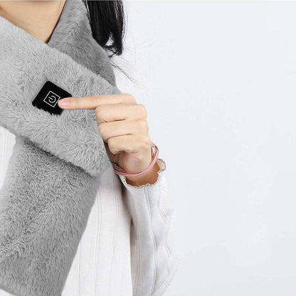 Electric Heated Scarf USB Heating Neck Shawl Soft Warm Scarves with 3 Heating Modes - A-1 Thread Vault