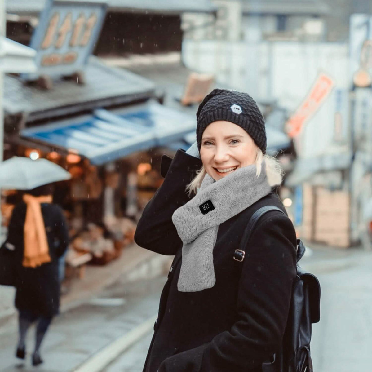 Electric Heated Scarf USB Heating Neck Shawl Soft Warm Scarves with 3 Heating Modes - A-1 Thread Vault