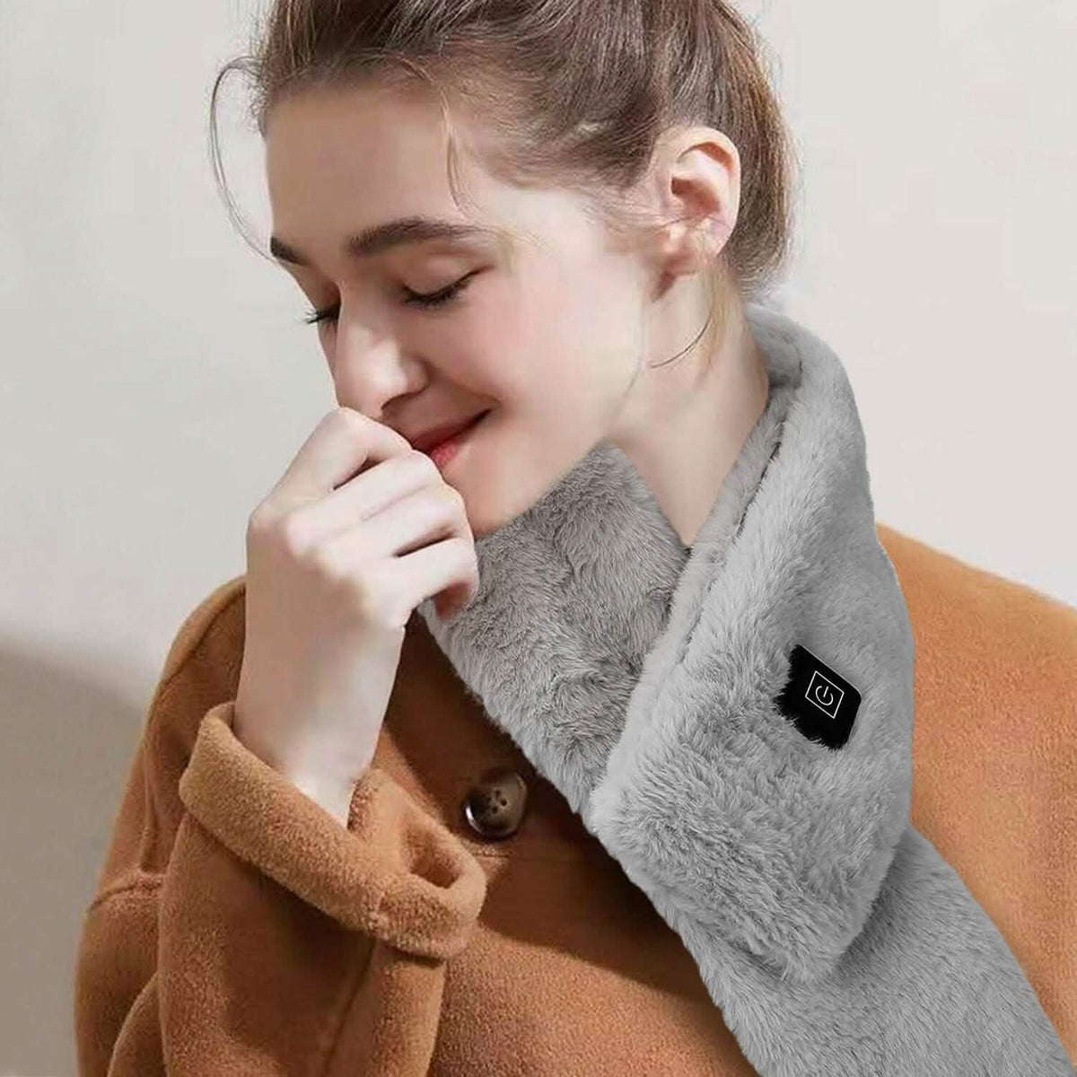 Electric Heated Scarf USB Heating Neck Shawl Soft Warm Scarves with 3 Heating Modes - A-1 Thread Vault