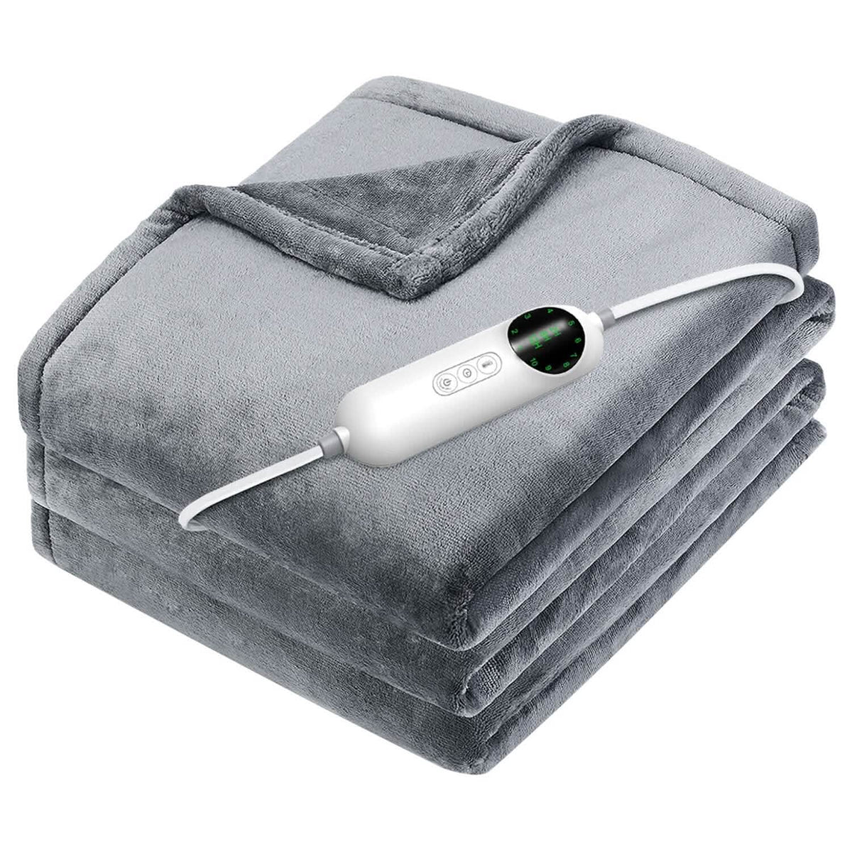 Electric Heated Throw Flannel Heated Blanket - A-1 Thread Vault