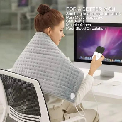 Electric Heating Pads, Washable Heated Blanket for Back Pain Muscle Pain Relieve - A-1 Thread Vault