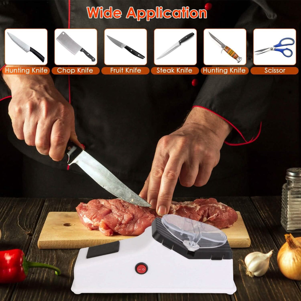 Electric Knife Sharpener with USB Plug - A-1 Thread Vault