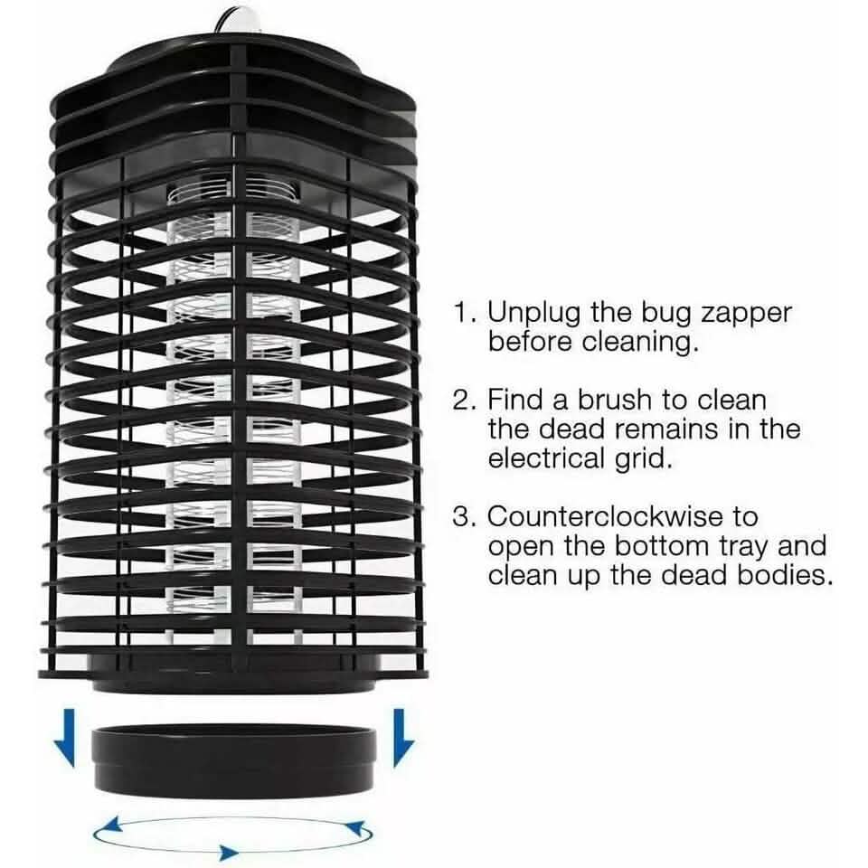 Electric Mosquito Insect Killer Zapper LED Light Fly Bug Trap Pest Control Lamp - A-1 Thread Vault
