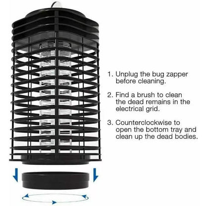 Electric Mosquito Insect Killer Zapper LED Light Fly Bug Trap Pest Control Lamp - A-1 Thread Vault