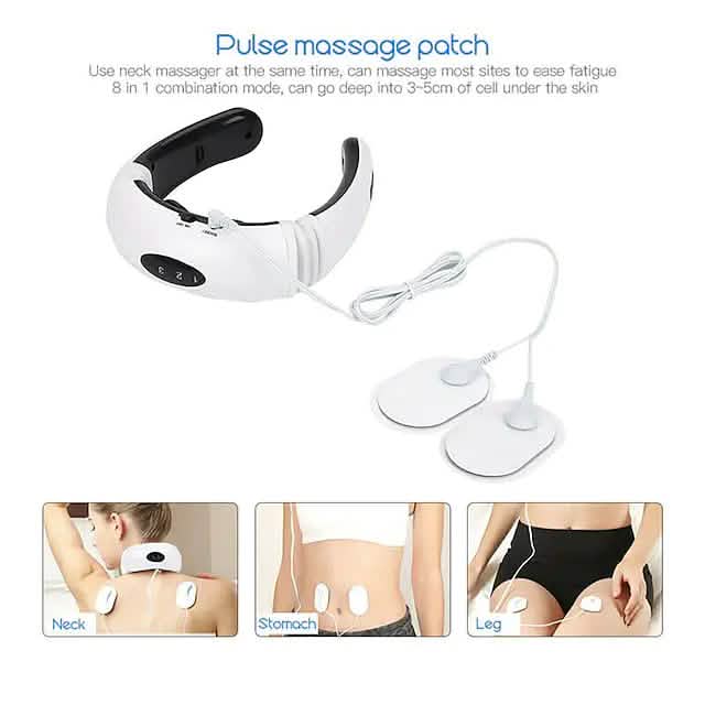 Electric Neck Massager and Pulse Back 6 Modes Power Control - A-1 Thread Vault