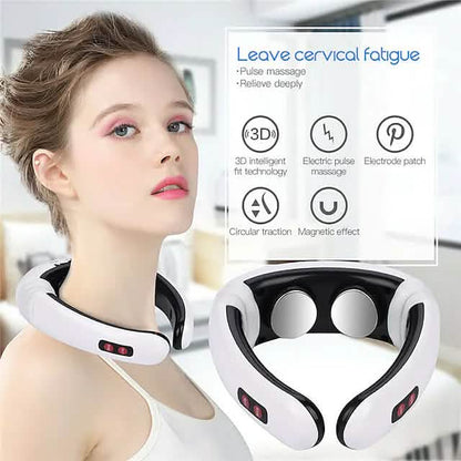 Electric Neck Massager and Pulse Back 6 Modes Power Control - A-1 Thread Vault