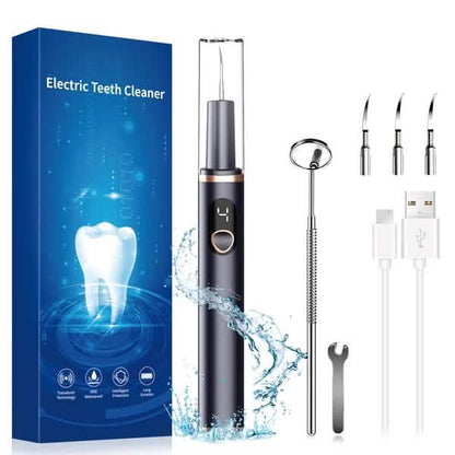 Electric Plaque Remover for Teeth, Rechargeable Teeth Cleaning Kit with 4 Modes - A-1 Thread Vault