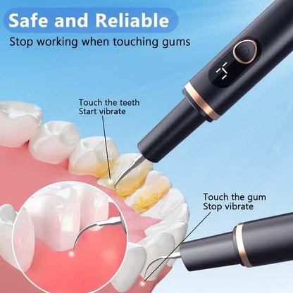 Electric Plaque Remover for Teeth, Rechargeable Teeth Cleaning Kit with 4 Modes - A-1 Thread Vault