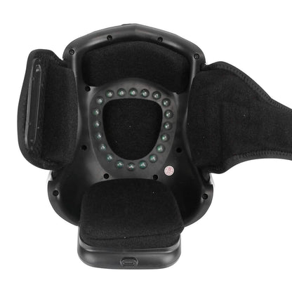 Electric Rechargeable Knee Massager Infrared Heat Pain Relief Therapy - A-1 Thread Vault