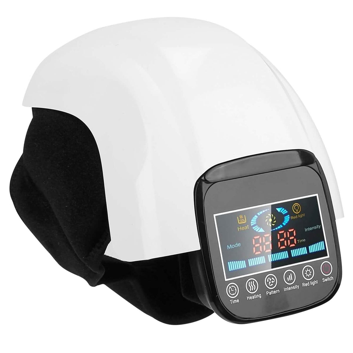 Electric Rechargeable Knee Massager Infrared Heat Pain Relief Therapy - A-1 Thread Vault