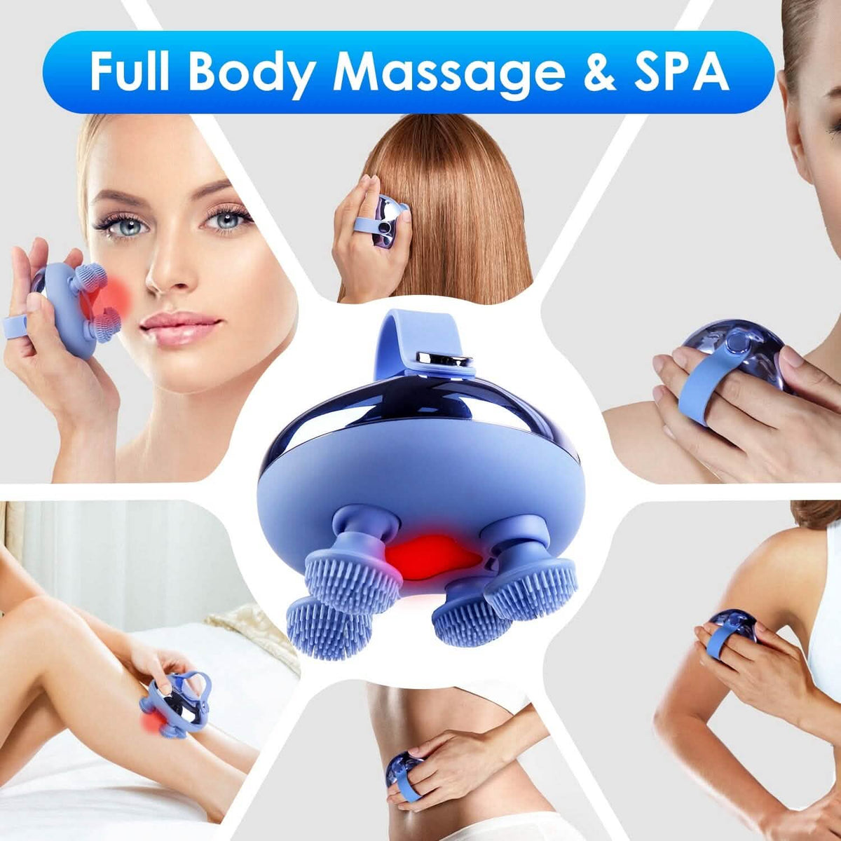 Electric Rechargeable Scalp Massager - A-1 Thread Vault